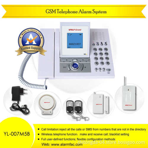 GSM Multi-Functional Telephone Alarm System (YL-007M5B)